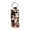 Brown Cow Print Aztec, variant on Blue Marble Print Chapstick Holder Key Chain Sleeve Lightweight Lip Balm Holder Keychain Gifts for Women Girls Fashion Lip Gloss Tube Holder Key Chain