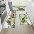thumbnail image 6 of YIMEIS Spring Flowers Kitchen Decor Christmas Fall Kitchen Rugs, Xmas Decorative Farmhouse Floor Mats for Home Kitchen Dining Room Decorations - 16''*24'' inch, 6 of 10