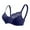 Dark Blue, variant on asdoklhq Sports Bras for Women Plus Size,Womens Solid Lingerie Bras Plus Size Underwear Bralette Bras Bra