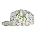 thumbnail image 3 of Fotbe Wisteria Flower Flat Bill Visor Cap Classic Snapback Hat Polyester Foam Trucker Hat Trucker Cap Adjustable Baseball Cap, 3 of 9