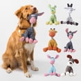 thumbnail image 2 of Peluche indestructible para perros, juguete masticable con sonido, juguete para la dentición de cachorros para perros pequeños, medianos y grandes, masticadores agresivos., 2 of 8