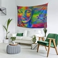 thumbnail image 3 of Oneluffy Buddhist Tapestry Buddha Wall Art Wall Hanging Zen Tapestries Hippie Psychedelic Abstract for Bedroom Living Room Meditation Home Decor, 3 of 29