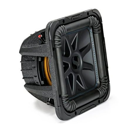Kicker L7S Solo-Baric 10 Inch 1200 Watt 4 Ohm DVC Square Subwoofer | 44L7S104