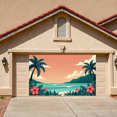 thumbnail image 6 of Tropical Theme Summer Beach Scenic Design Vacation Beach Banner Holiday Decorative for Outdoor Party Summer Event Seaside Celebration, 6 of 9