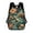 Color, variant on Frog Plays Ukulele Vibrant Flowers Backpack Backpack Student Backpack Cartoon Canvas Backpack