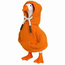 PEIBang Desk Goose Outfits,Mini Porch Goose Outfits,Hoodies Tabletop Goose Accessory,Goose Statue for Home Decor