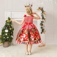 thumbnail image 5 of XEGLSBU Girls Dresses Size 10-12 Fancy Kids Child Girls Pageant Gown Christmas Xmas Dance Party Princess Dress Girls Dresses Size 7/8 2-Red Size 7-8 Years, 5 of 9