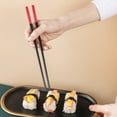 thumbnail image 4 of Reusable Chopsticks - 5 Pairs Chopsticks - Easy to Use - Square Lightweight Chop Sticks - Gift, 4 of 5