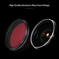 thumbnail image 5 of FOTGA 62mm Adjustable Infrared Filter IR Pass X-Ray Lens Filter Variable from 530nm to 750nm Compatible with Canon Nikon Sony DSLR Camera, 5 of 5