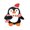 A-1A-home supplies, variant on LEFTHIGH Home 50pcs Christmas Penguin Snowman Decoration Card DIY Candy Gift Decoration Card Paper Card Birthday Gifts