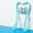 Blue, variant on Multifunctional Manual Six-wheel Neck Massager Massage Relieve Roller Massage Tool