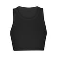 thumbnail image 5 of Teissuly Women's Summer Solid Tank Top Round Neck Slim Casual Top Women's Round Neck Tank Top, 5 of 9