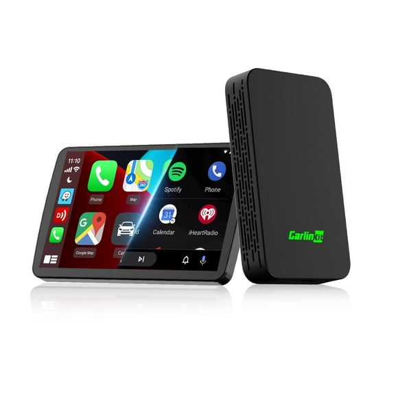 CarlinKit Wireless Apple CarPlay Adapter, Seamless Android Auto 5Ghz WiFi, Plug and Play, Convert Wired into Wireless, Auto-Connect