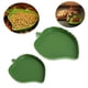 thumbnail image 2 of 2 piezas de cuenco de agua y comida para reptiles con forma de hoja, plato para tortugas, serpientes, mascotas que gatean y beben, 2 of 9