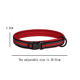 thumbnail image 2 of Collar de adiestramiento reflectante ajustable para perros con hebilla de liberación rápida para perros pequeños y medianos. MFZFUKR CPB-US-YY227-1, 2 of 5