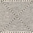 thumbnail image 5 of Hauteloom Eddington Wool Living Room, Bedroom Area Rug - Bohemian, Transitional - Cream, Medium Gray - 2' x 3', 5 of 6