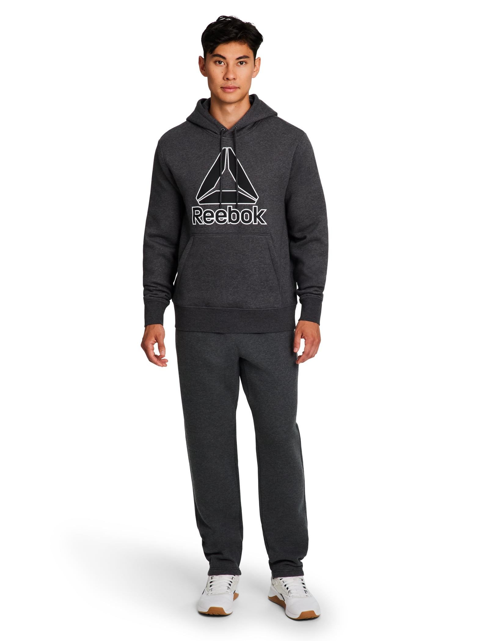 Reebok Men's and Big Men's Game Day Fleece Hoodie, Sizes XS-5XL