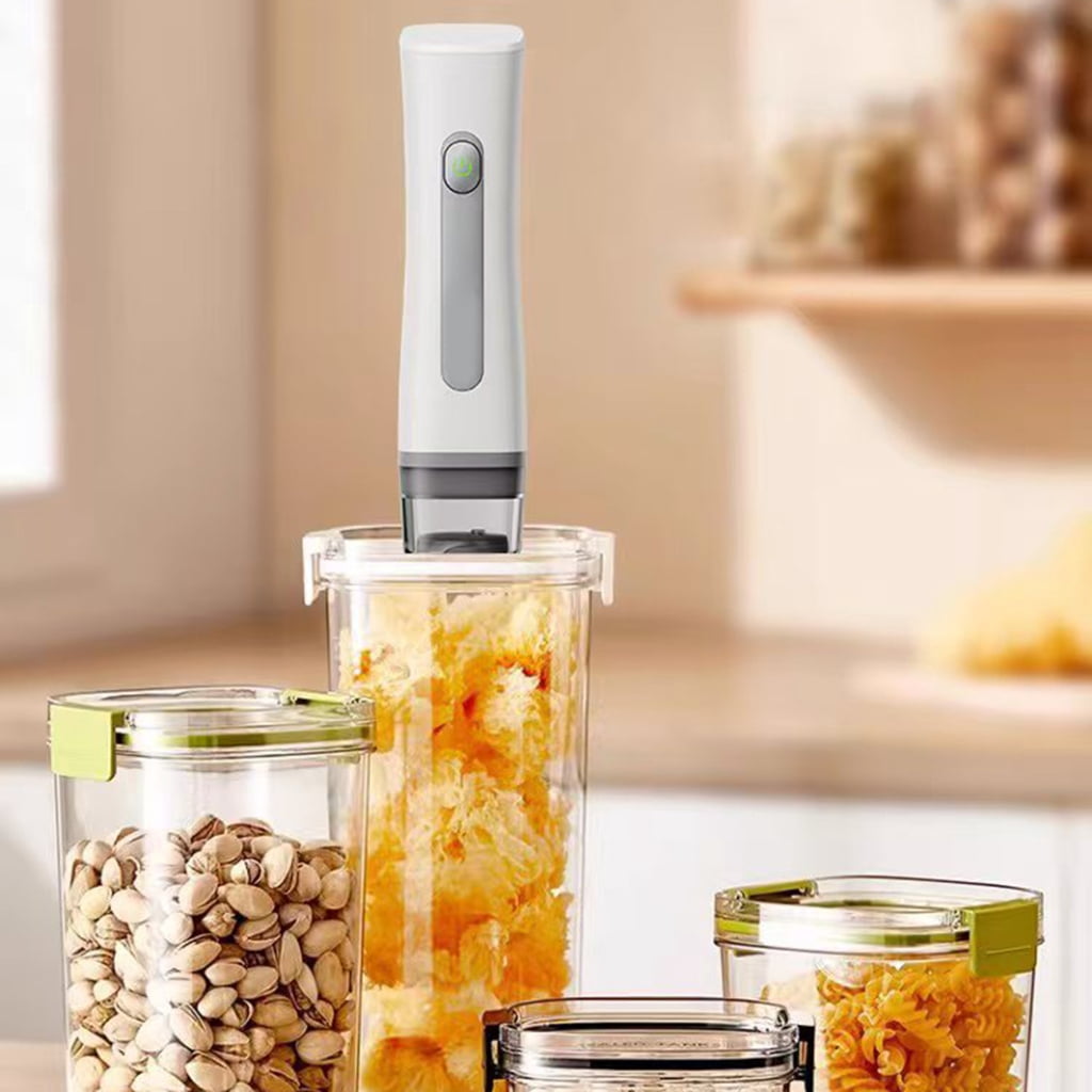 Yammee Handheld Food Vacuum Sealer Machine with Visible Water Tank and 30 Storage Bags