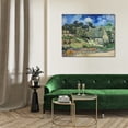 thumbnail image 4 of Cuadro decorativo moderno Cabañas con Techo de Paja en Cordeville Vincent Van Gogh Maxigráfica Shop Cuadro Abstracto Van Gosh, 4 of 6