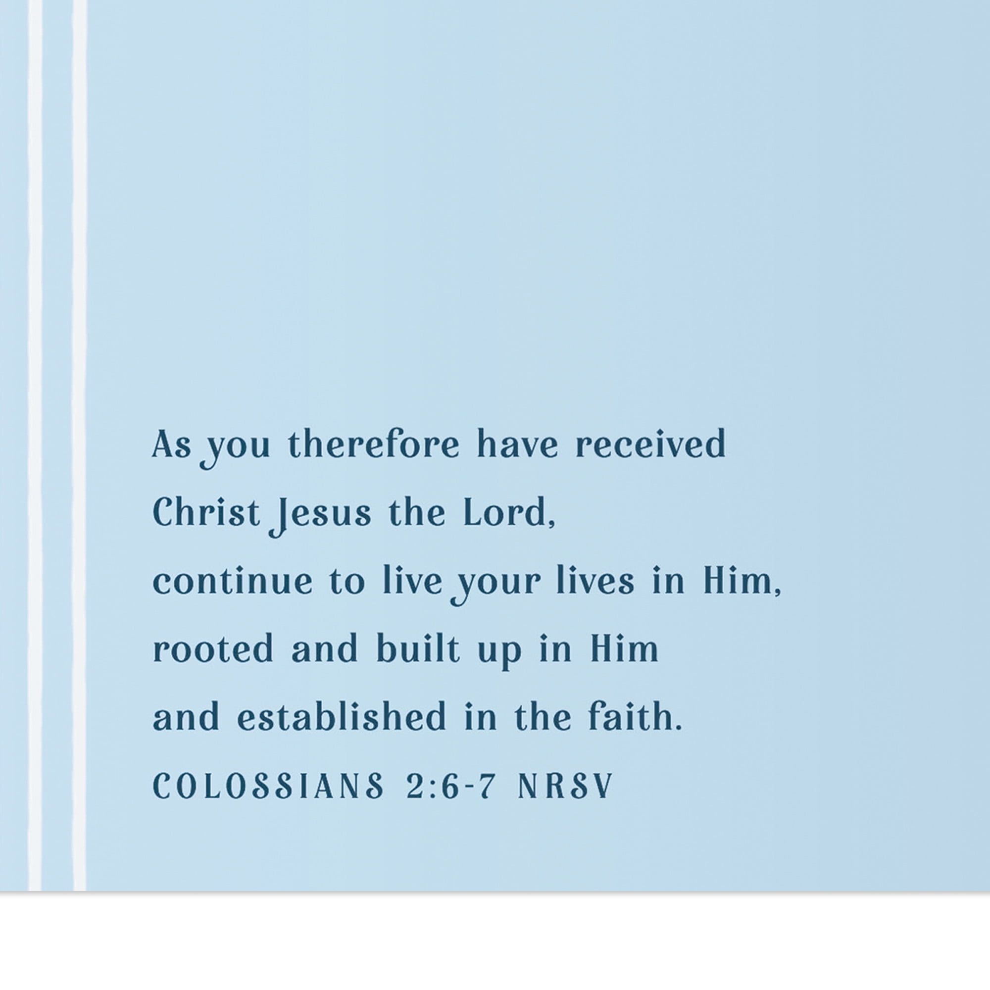 DaySpring Religious Confirmation Card (May You Grow Strong in Faith)