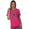 thumbnail image 4 of Colorado Cute State Flag Souvenir Plus Size Crewneck Graphic Tee Shirt Brisco Brands 3X, 4 of 5
