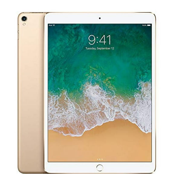 Restored Apple iPad Pro 10.5in with ( Wi-Fi   Cellular ) - 256GB, Gold (Refurbished)