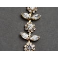 thumbnail image 4 of Tocados de Novia con Perlas, Accesorios para el Cabello Tocados con Hojas Diadema de Novia de Boda Diadema de Boda de Perlas Románticas con Diamantes de Imitación Flores, 4 of 4