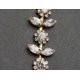 thumbnail image 4 of Tocados de Novia con Perlas, Accesorios para el Cabello Tocados con Hojas Diadema de Novia de Boda Diadema de Boda de Perlas Románticas con Diamantes de Imitación Flores, 4 of 4