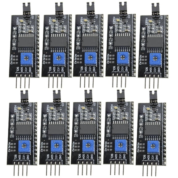 10/20/30PCS IIC I2C Serial Interface Board Module LCD1602 For Arduino PCF8574T