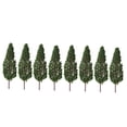 thumbnail image 4 of ORDDIART Set of 20 Realistic Green Plastic Model Trees, 4.3 Inch Scale for Dioramas, Crafts, Train Sets, and Miniature Displays, 4 of 8