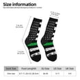 thumbnail image 2 of Gaeub American Flag Print Adult Crew Socks,Mid-Calf Socks,Stylish & Comfortable Adult Socks for Men & Women,Crew Athletic Socks for Sport Running Traveling, 2 of 6