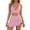 *Pink, variant on Women's Sheer Mesh Patchwork Drawstring Bikini Set ,Modest Two Piece Swimsuit Black,Womens Plus M