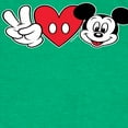 thumbnail image 3 of Mickey & Friends - Peace Love Mickey - Toddler And Youth Short Sleeve Graphic T-Shirt, 3 of 5