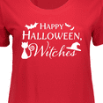 thumbnail image 3 of Inktastic Happy Halloween, Witches Women's Plus Size T-Shirt, 3 of 4