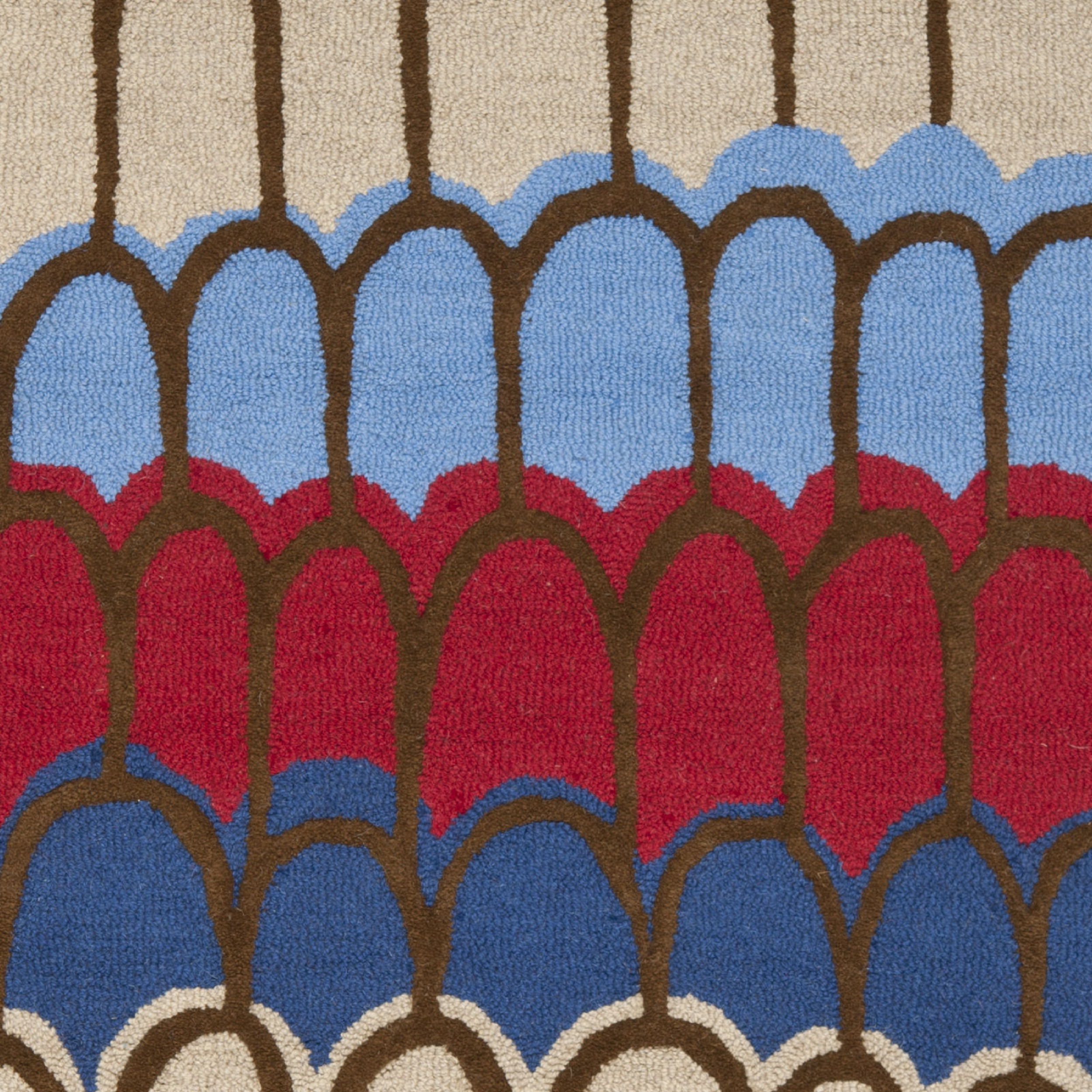 SAFAVIEH Kids Collection SFK353A Handmade Blue/Multi Rug