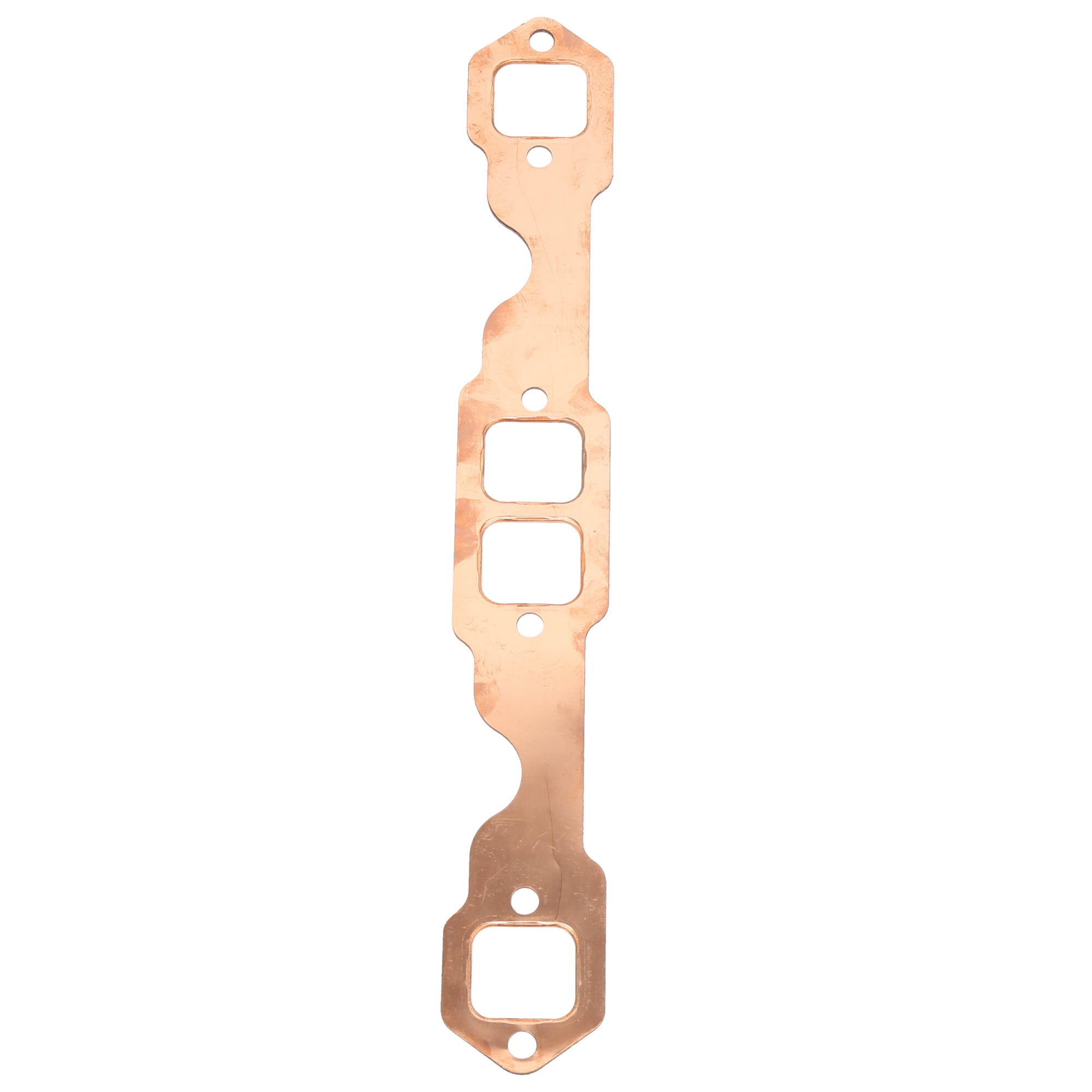 Unique Bargains 2pcs Exhaust Manifold Gasket for Chevy 327 305 350 383 Engine Square Port