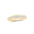 thumbnail image 3 of 10kt Yellow Gold His Hers Round Diamond Halo Matching Wedding Set 1-3/4 Cttw, 3 of 3