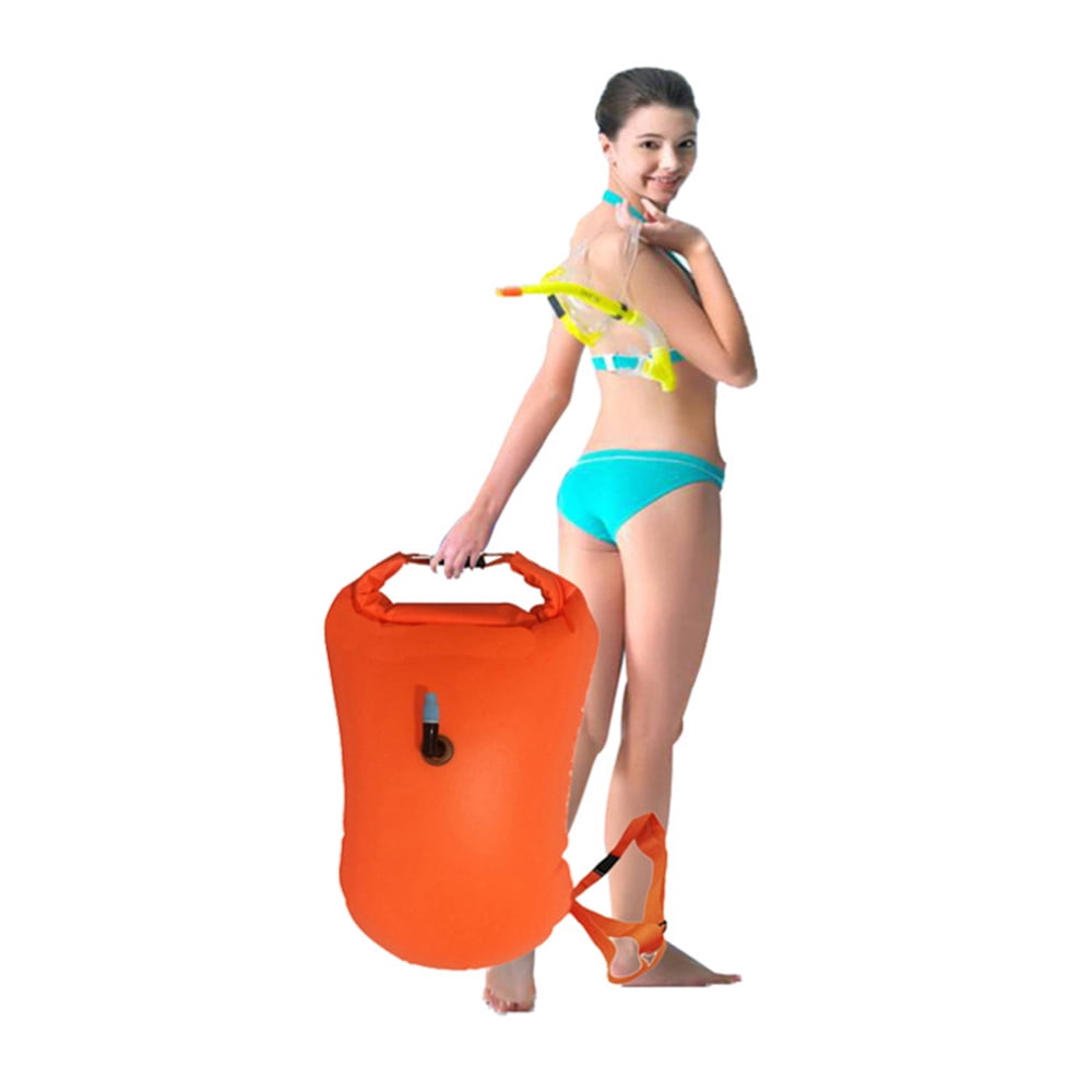 Outdoor Waterproof Dry Bag Pack Water-Resistance Long Lasting Lightweight Bag for Kayaking River Trekking  Orange