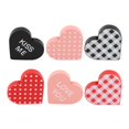 thumbnail image 3 of Letrero de madera para el día de San Valentín, decoración de mesa, letrero de mesa de madera de doble cara, letrero de corazón para aniversario de, 3 of 9