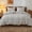 Light Grey, variant on Simple&Opulence 100% Linen Duvet Cover Set-Pure Natural Washed Flax 3 Pieces Bedding Set,1 Duvet Cover 78 x 86 Inches & 2 Pillowcases-Solid Color Collection, Soft & Cozy,Cooling Bedding- White,Full