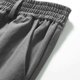 thumbnail image 2 of Pantalones de mezclilla de ajuste holgado con cintura elástica para hombre Gris Oscuro/Sarga 44W x 30L Gris Oscuro/Sarga 44W x 30L Xishao ropa, 2 of 2