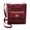 Red, variant on CAIXIA Womens Crossbody Bag Womens Solid Large Capacity Crossbody Messenger Bag, Adjustable Shoulder Strap Metal Turnbuckle Daily Shoulder Purse