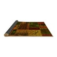 thumbnail image 2 of Ahgly Company Indoor Rectangle Oriental Yellow Modern Area Rugs, 4' x 6', 2 of 4