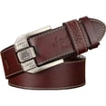thumbnail image 2 of Correa de Cuero BeltPoshBrown 1Pza 115cm Café Cuero/Metal Masculino. Aero X MXTBS-007, 2 of 2