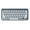 White, variant on Thin Silicone Keyboards Protector Film Spill Proof Dust Resistant Easy Clean Multiple Color Option