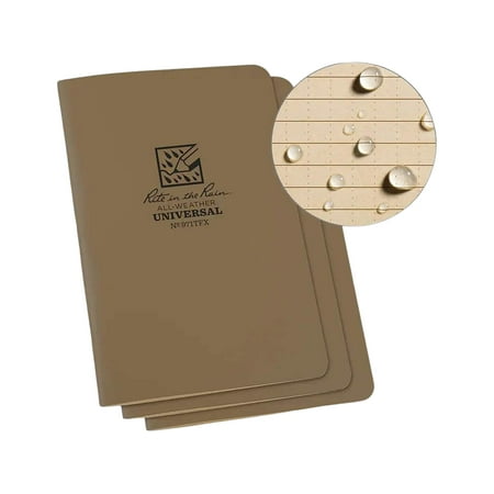 Stapled Notebook 3 Pack