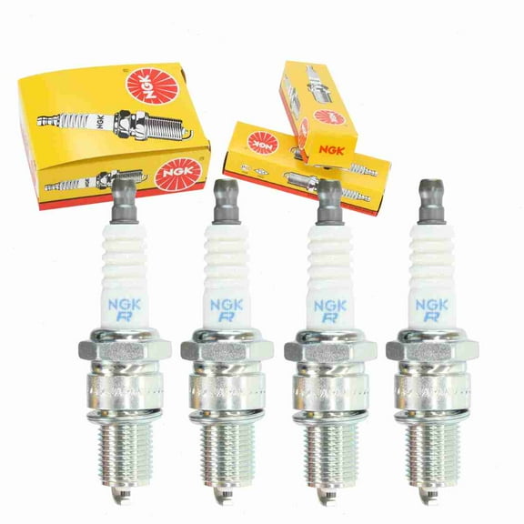 4 pc NGK 7788 Standard Spark Plugs for 3022332 8900 8900-1 954 954C R41XLS RN57YCC TY26720 Ignition Wire Secondary