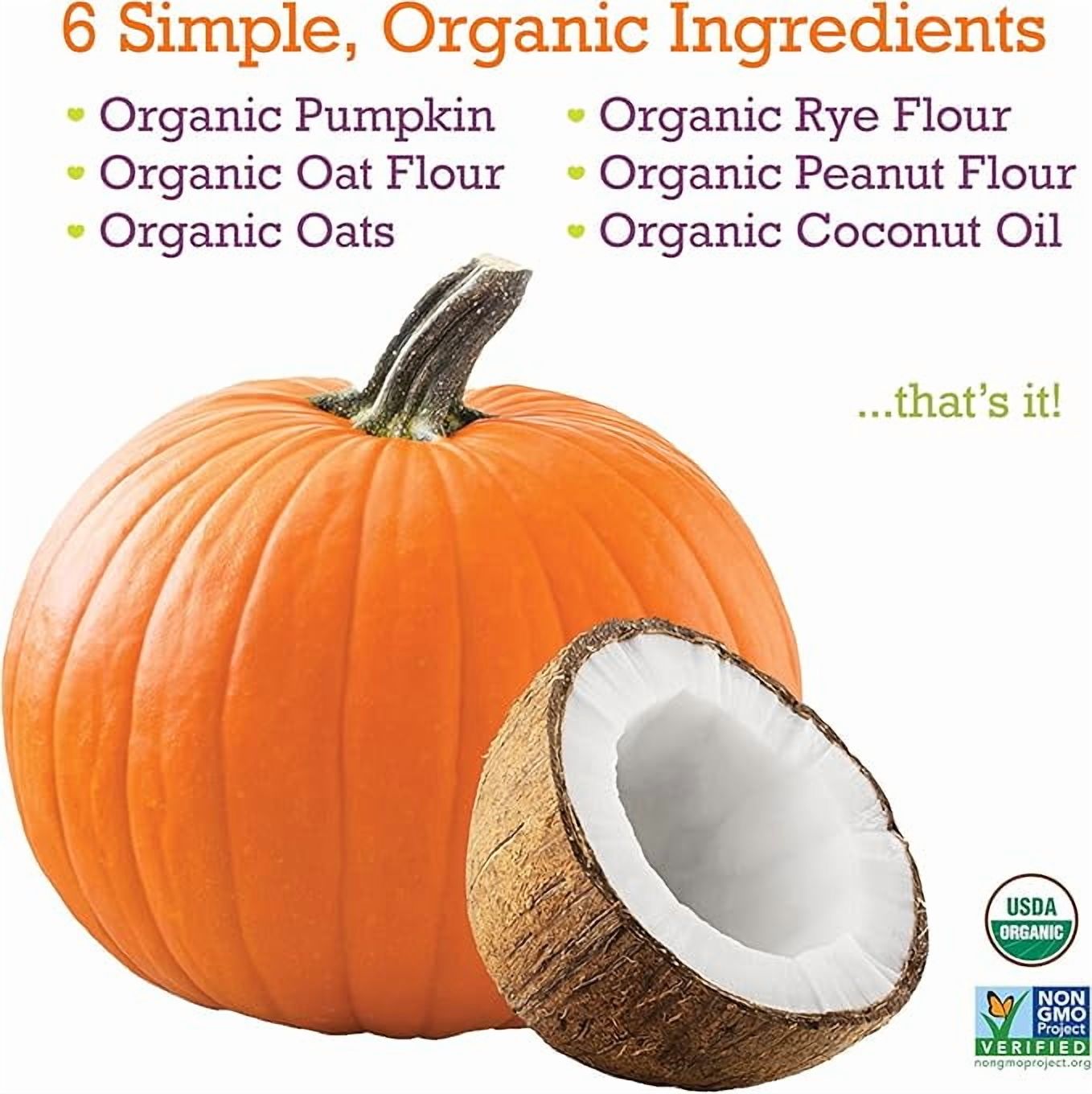 Riley's Pumpkin Dog Treats - Crunchy Dog Treats for Large Dogs - Pumpkin Treats for Dogs with Coconut - (5oz, Large)