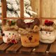 thumbnail image 4 of Kearding Bolsa de regalo Decoración navideña Saco de dulces Juguete para niños Suministros de vacaciones Accesorios para el hogar de gran capacidad Kits de decoración para fiestas Forma de ciervo Kearding HA069775-03, 4 of 6