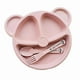 thumbnail image 1 of El juego de platos para niños Fractal Bear atrae fácilmente a los niños; Atención aumentar comer interesante diseñado para niños 1 juego de vajilla, 1 of 1